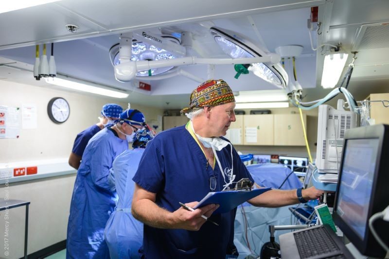 Other image for Couple set sail to save lives on Mercy Ship